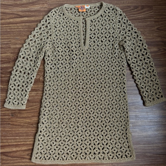 Tory Burch - Metallic Tunic - Cover Up - Picture 1 of 3